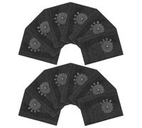 Mipcase 30 Brazaletes de Luto Fúnebre, Negro, Hebilla Rápida, Cómodo, para Funerales y Conmemoraciones