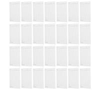 Mipcase 32 Tarjetas de Puntuación de Golf de Papel Recubierto Resistentes Humedad, Cuaderno de Puntuación para Golfistas y Competiciones, Accesorios de Golf para Registro Preciso en Campo