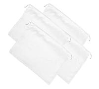 Mipcase 4 Piezas Bolsa de Satén Cordón para Guardar Cosas Bolsa Pequeña Cordón Hogar