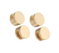 Mipcase 4 Piezas Clips de Redondos para Espejos Soportes de Montaje Pared Abrazaderas para Espejos de Fijación Fácil y Compatible con Diferentes Grosor