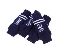 Mipcase 4 Piezas Protector de para Perros Manguitos de Pierna Tejidos Ajustables y Transpirables Calcetines para Mascotas Cómodos y Duraderos Protección Completa para y Prevención de