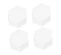 Mipcase 400 Piezas Plantillas de Papel para Patchwork Hexagonal para Acolchado Diy Herramientas Educativas para Aprender Técnicas de Costura y Manualidades Creativas