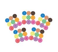 Mipcase 45 Piezas De Fichas De Fracciones Círculos Demostración De Fracciones Materiales Manipulativos Matemáticas Cotidianas