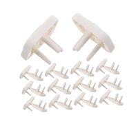Mipcase 45piezas Cubiertas De Enchufe De Seguridad para Bebés Protección contra Choques Eléctricos De Enchufes Patillas para Instalación y
