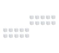 Mipcase 48 Piezas De Tortuga Juguete para La Dentición Piedra Cuadrada De Juguetes para Tortugas Bloque De De Molienda Teething Toys Reptil Alimento Calcio