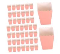 Mipcase 48piezas Cajas de Palomitas para Fiestas de Cine Recipientes Individuales de Aperitivos Vintage Cajas para Servir Palomitas Noches de Cine