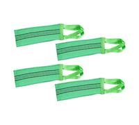 Mipcase 4piezas Paños Exfoliantes Corporales Toalla Exfoliante Espalda Larga Doble Cara para Uso la Ducha para Mujeres y Hombres