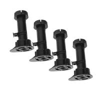 Mipcase 4piezas Patas Ajustables para Muebles Bases De Soporte para Sofás y Armarios Patas De Repuesto para Mesas De Centro Cortas para Sillas para Muebles Resistentes