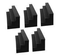 Mipcase 5 piezas Paneles Acústicos para Insonorización de Esquinas Trampas de Graves Reducción de Eco y Ruidos para Estudios y Salas de Grabación