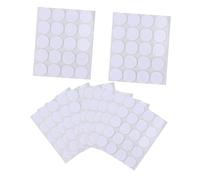 Mipcase 500 Piezas Pegatinas para Mecha de Vela Unidades Adhesivo de Espuma Doble Cara Fuerte Agarre para Alineación Precisa Fabricación de Velas Caseras Pilar