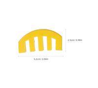 Mipcase 5piezas Sordina para Violín de Puntas Sordina de Goma Blanda Silenciador para Práctica Silenciosa Amortiguador de Sonido para Principiantes Interpretaciones Orquestales