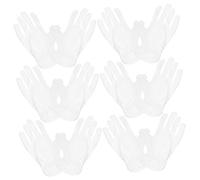 Mipcase 6 Guantes de Microfibra Reutilizables para de Joyas Antiestáticos Perfectos para Arte Seguro y Cómodo