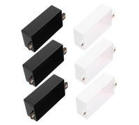 Mipcase 6 Piezas Accesorios para guitarra eléctrica herramientas de guitarra electrica cubiertas de recolección de humbucker con agujeros cobre