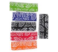 Mipcase 6 Piezas Bufanda Refrescante Deportiva, Envoltura Cuello, Poliéster Algodón, Multifunción, Baja la Temperatura Corporal, para Tenis E Interior