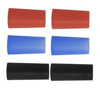 Mipcase 6 piezas Fundas de Cuello para Saxofón de Silicona Suave para Saxofones y Tenor Anillos Flexibles y Resistentes para Reemplazo de Láminas de Corcho