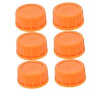 Mipcase 6 Piezas Tapa de Combustible para Máquina de Apisonar Cubierta Plástica con Junta de Goma Diseño Reforzado y Sellado Fuerte para Motores de Gasolina y Equipos de Jardín