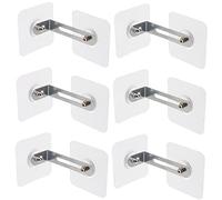 Mipcase 6piezas Dispositivo Anticaída Anclajes Adhesivos Para Muebles Anclajes Antivuelco Para Muebles Anclajes De Pared Para Pared Armarios