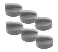 Mipcase 6Piezas Perillas de Repuesto para Electrodomésticos de Cocina de Juguete Botones Giratorios para Casa de Muñecas Interruptor de Dial para Refrigerador Accesorios de Cocina
