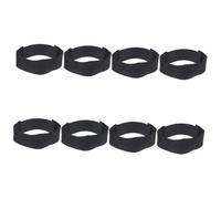 Mipcase 8 Piezas de Espinillas de Hockey con Correa Fija Antideslizante para Hombres y Mujeres Equipamiento de Hockey sobre Hielo Accesorios Prácticos y