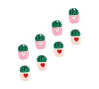 Mipcase 8 Piezas Protectores para Cable USB Diseño Cactus Fundas Protectoras Antirrotura para Líneas de Datos Cubiertas Compactas y Duraderas para Cables Móviles