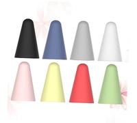 Mipcase 8 Piezas Silicona Stylus de Compatible con Pencil Colores Precisión de Escritura y Dibujo Silenciosa y Portátil