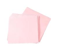 Mipcase 80Piezas Paquete de Paños de Microfibra para Limpieza de Gafas Pantallas y Lentes Color Rosa para Eliminar Manchas y Dactilares sin Rayones