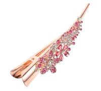 Mipcase Accesorios Cabello de Cuerno Pinzas Cabello Vintage Pasadores de Metal para Mujeres para Cumpleaños y Graduación