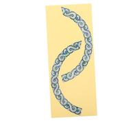 Mipcase Adhesivo Decorativo Para Boca De Guitarra Acústica: Calcomanía Con Incrustaciones En La Boca - Fácil Instalación Para Guitarristas Entusiastas E Intérpretes.