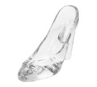 Mipcase Adornos De Tacones De Cristal: Adornos De Zapatillas De Cristal - Figuras De Tacones para Fiestas De Cumpleaños, Bodas Y Princesas.