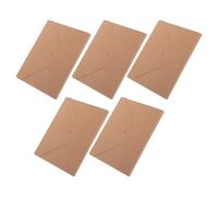 Mipcase Álbum de Fotos Plegable Tipo Acordeón Papel Kraft 5 Piezas Mini Álbum DIY para Recortes de Recuerdos para Bodas Viajes y Cumpleaños Ranuras para Tarjetas y Diseño Flexible