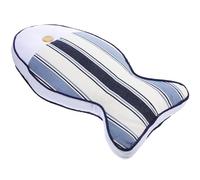 Mipcase Almohada de Sofá con Diseño de Pez de Peluche Cojín de Lino y Algodón para Cama Oficina y Coche Juguete Decorativo de Dibujos Animados Relleno Incluido Accesorio Acogedor para