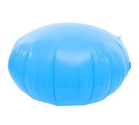 Mipcase Almohada Hinchable para Piscina Resistente al Frío Cojín Inflable de Material Duradero con Válvula Doble Diseño Redondo con Ojales Reforzados para Invierno y Protección de Piscina