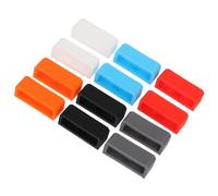 Mipcase Anillos de Correa de Reloj Silicona 12 Pcs para Relojes Inteligentes, Accesorios Deportivos, Multicolor, Tamaño 20 Mm, Retenedor Seguro para Pulsera Inteligente