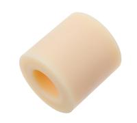 Mipcase Arandela de Buje de Nailon Pa6 Espaciador Hueco Beige 50X25X50 MM Junta Aislante para Columna Baja Fricción y Resistencia Térmica para Aplicaciones Industriales