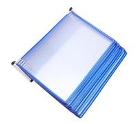 Mipcase Archivador de Pared A4 10 Compartimentos Organizador de Documentos y Folletos de Hierro y PVC Soporte Mural para Oficina y Escuela Almacenamiento Práctico y Ahorro de Espacio