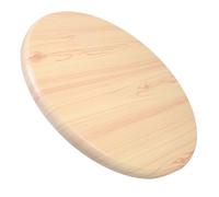 Mipcase Asiento de Madera Redondo para Repuesto de Asiento de de Madera para Decoración de Comedor y Bares Resistente y de Limpiar