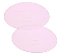 Mipcase Bandeja para Mascarillas Facial de Silicona Reutilizable, 2 Unidades, Molde para Mascarilla Hidratante de Algas y Colágeno, Herramienta de Belleza para Cuidado Color Aleatorio