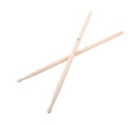 Mipcase Baquetas de Roble 5a, Juego de 2 Unidades, Madera Natural Color Madera Clara, Palillos Aplicables para Batería y Percusión, Aptos para Niños y Adultos, Accesorios