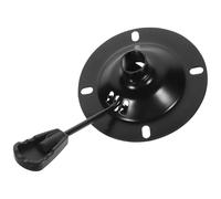 Mipcase Base Giratoria para Silla de Barbería y Salón, Mecanismo de Control de Inclinación de Hierro Base Redonda de 10x10 Cm y Placa Antiexplosión, Repuesto para Partes de Silla