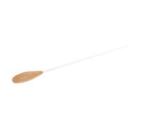 Mipcase Bastón De Madera De Peral Para Director De Concierto Para Espectáculo y Actuación Al Aire Mango De Madera Natural
