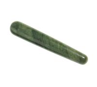 Mipcase Bastón de Masaje de Jade Natural para Acupuntura Ligero y Multifuncional Masajeador Corporal y Facial para Aliviar Dolores y Mejorar Circulación