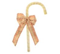 Mipcase Bastón Decorativo Lazo para Fiestas y Cosplay Accesorio Navideño de Utilería Bastón de Baile Eventos de Carnaval San Valentín y Actuaciones en Escenario