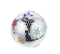 Mipcase Bolas de Discoteca Reflectantes de Vidrio para Fiestas y Escenarios Suspensión Duradera y Alto Brillo