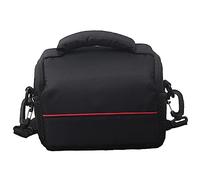 Mipcase Bolsa Acolchada para Cámara Réflex DSLR Ligera y Protectora de Nylon Negra, Bandolera para Fotografía y Almacenamiento Portátil