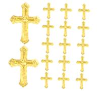 Mipcase Bolsa Confeti Cruz Brillante para Bautizos Decoración Religiosa Fiesta Cristiana Mesa Eventos Comunión Elegante y Fácil Limpieza