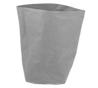 Mipcase Bolsa De Papel Kraft Lavable 12x12 Cm Gris para Snacks y Pan, Resistente Al Aceite, Fondo Plano para Almacén Doméstico, Ecológica y Reutilizable para Frutas y Golosinas