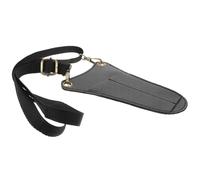 Mipcase Bolsa para Tijeras de Peluquería Cuero Triángulo 1 Unidad Riñonera Profesional para Peluqueros Portaherramientas Uso Salón Bolsillos Organizadores