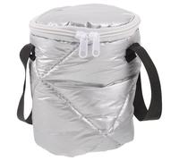 Mipcase Bolsa Térmica Pequeña Tipo Cubo para Alimentos Aislante y Reutilizable Diámetro 13 CM X 18 CM de Alto Adecuado para Trabajo Picnic y Transporte de Comida Caliente o Fría