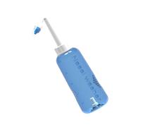 Mipcase Botella de Lavado Nasal 500 Ml, Limpiador Nasal de Plástico 2 Boquillas, Control de Flujo Botón, para Adultos y Niños