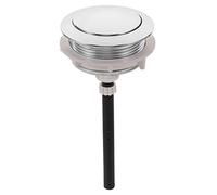 Mipcase Botón de Descarga de Inodoro Pulsador Simple de Cisterna Botón de Agua Diseño Moderno de Instalar y Duradero Compatible Mayoría de Inodoros Color Aleatorio Color Aleatorio